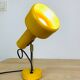 Yellow spot lamp to pose 70s
