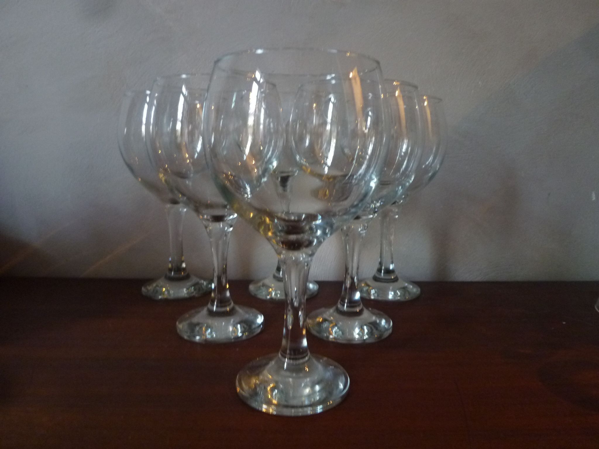 Set of 6 glasses at Gin Tonic