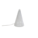 Milk glass pyramid table lamp "Teepee" by SCE France