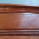Art Nouveau carved walnut cabinet