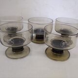 Coupes en verre fumée mobil