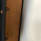 Wall coat rack with mirror