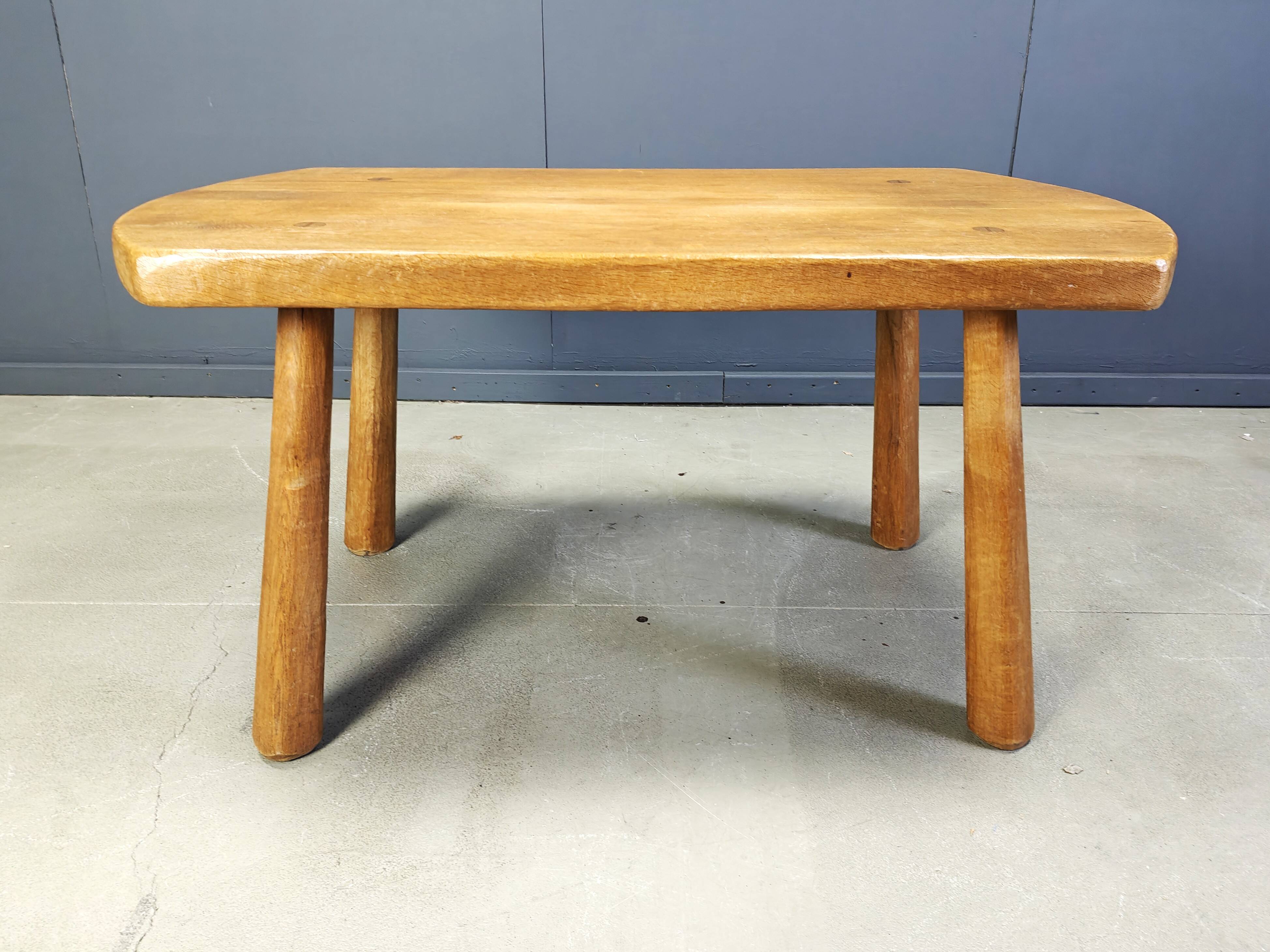 Ensemble de salle à manger brutaliste, années 1960