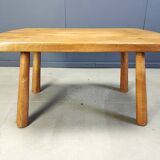 Ensemble de salle à manger brutaliste, années 1960