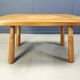 Brutalist dining set, 1960s