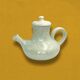 Ceramic homemade teapot