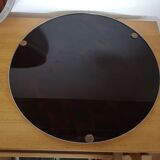 Large amber brown methacrylate tray - Felice Antonio Botta - Italy - 1970s