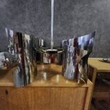 Vintage ceiling light with 4 lights, space age design.