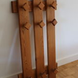 Wooden wall hook 9 hooks