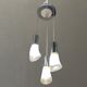 Mid-century murano glass pendant lights, 1970s, set of 2