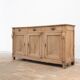 Three-door oak buffet – 19th century