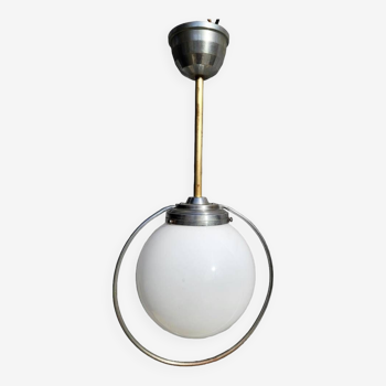 Art Deco Saturn bistro pendant light