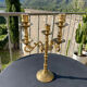 Old brass candle holder