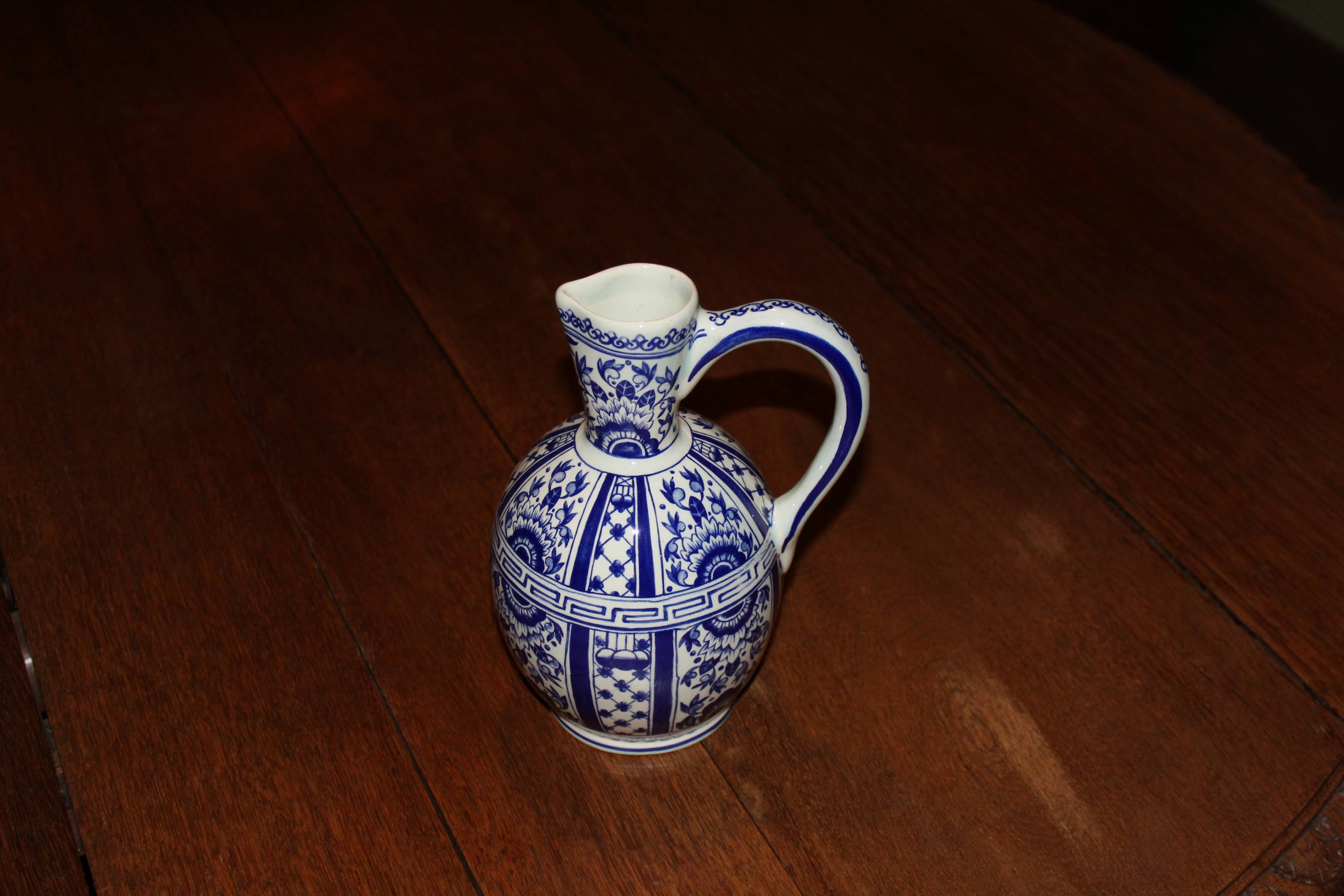 Blue Boch vase