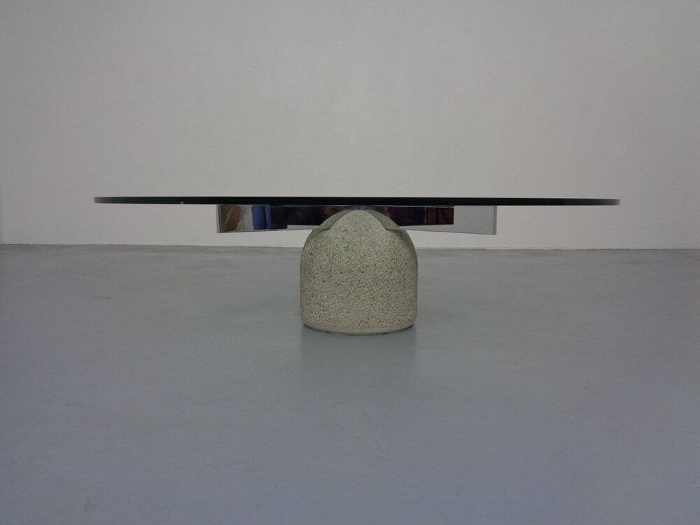 Coffee Table by Giovanni Offredi for Saporiti, Italy, 1970s