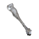 Pince à sucre argenté Art Nouveau