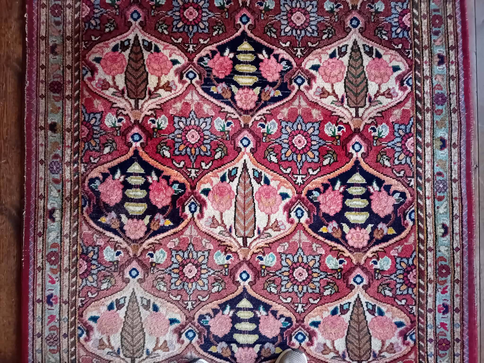 Handmade Bachtiar Persian rug 207x132cm