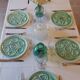Set of 6 handmade concrete oyster plates