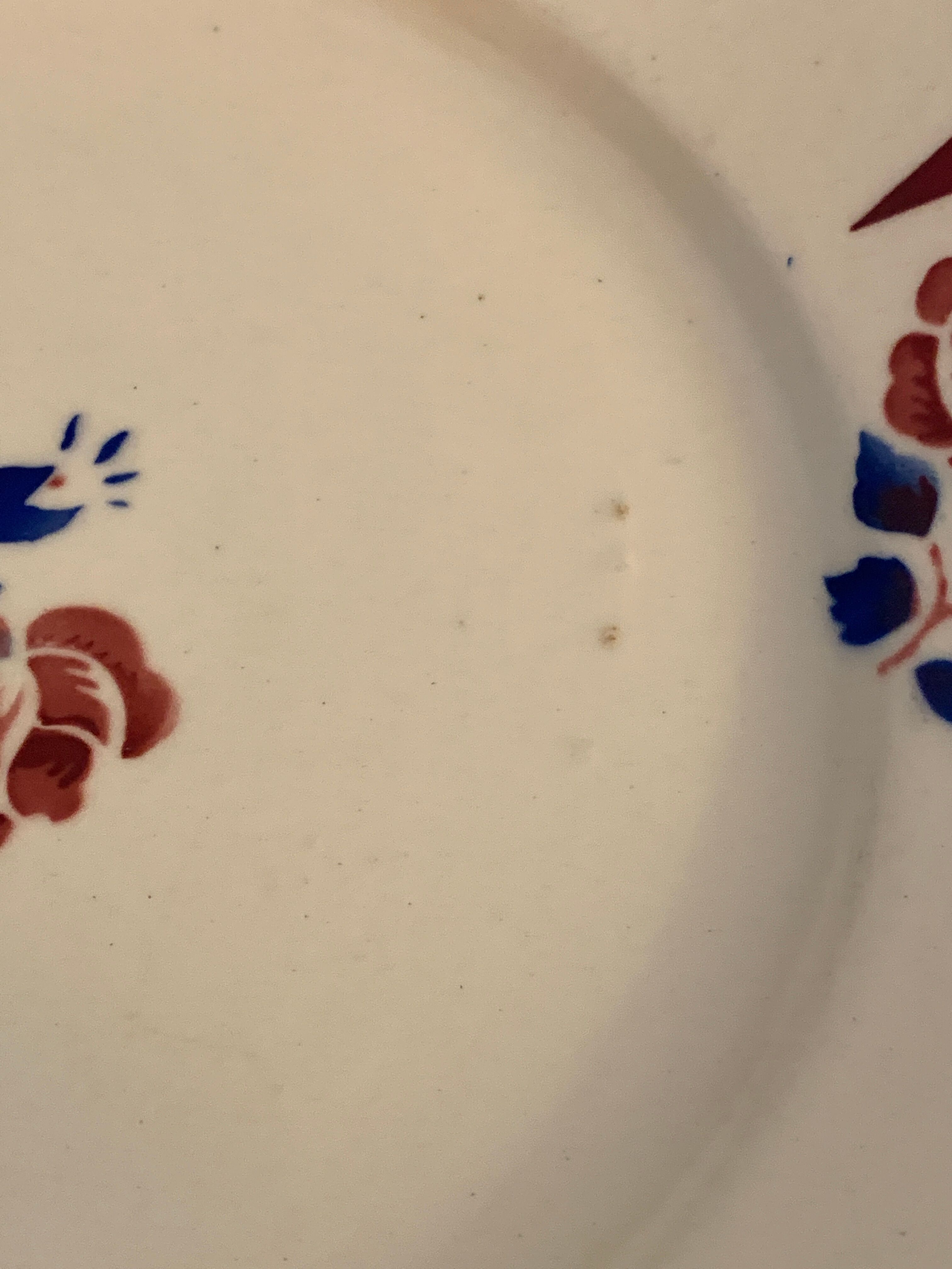 11 Flat plates Badonviller art nouveau