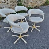 Vintage barber chair suite