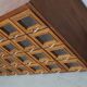 Vintage Dutch Beech Haberdashery Shop Cabinet / Vitrine, 1950s