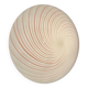 Pink Swirl Murano glass Flushmount by Venini