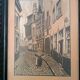 Gravure flamande peinte à la main signée R.VERHULST 1943