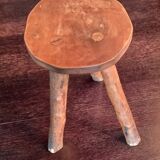 Brutalist wooden stool 60/70