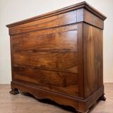 Louis Philippe Period Chest Of Drawers In Walnut