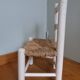 Chaise paillée enfant