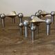 Set of 4 modular s22 candle holders nagel vintage 1970