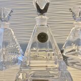 Trio RCR crystal perfume bottles