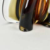 Lampe de table en verre d'uranium Murano, années 1950