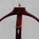 Night jack, anthropomorphic, brass mahogany, Ico Parisi, Fratelli Reguitti, 1950