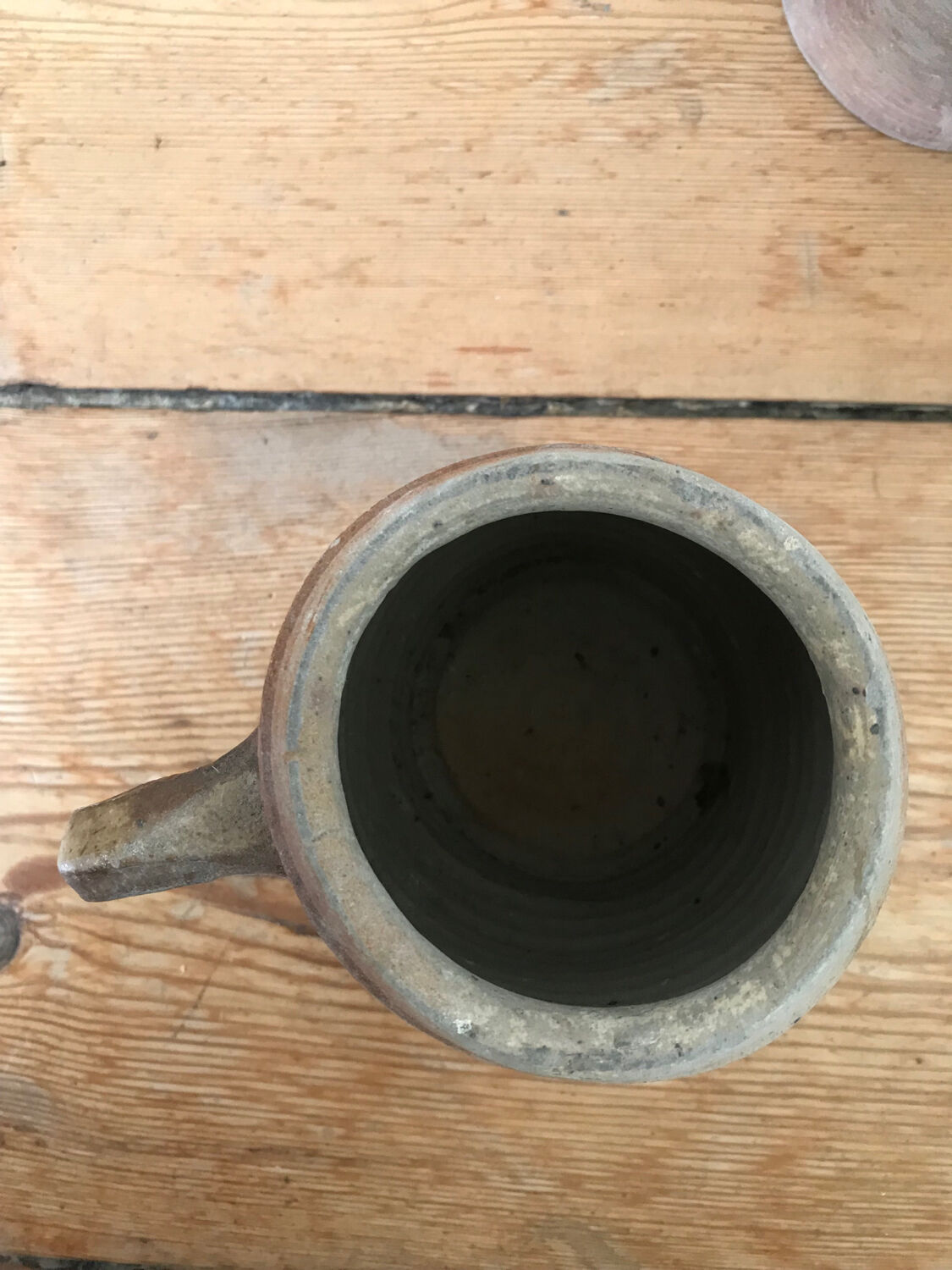 Série de 2 pots en grès