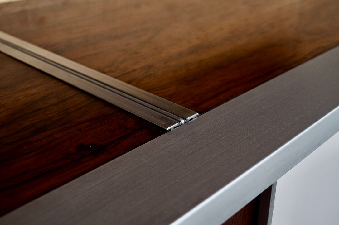 Système mural modulable à panneaux palissandre Georges Frydman années 70 efa éditeur