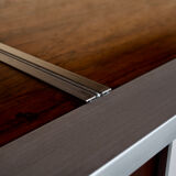 Modular wall system with rosewood panels Georges Frydman 70 years efa editor