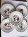 5 floral deep plates