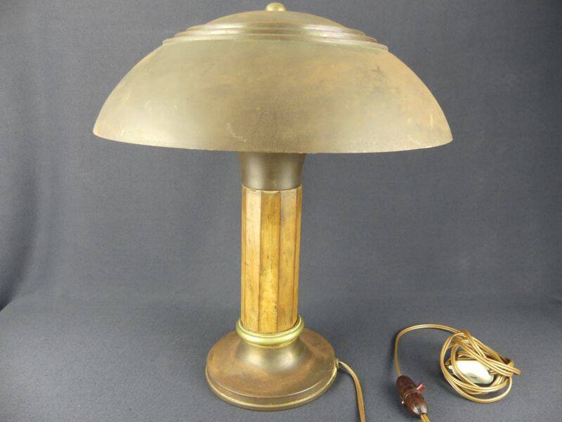 Old Art Deco ship-style lamp