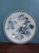 Assiette plate Gien Capucines Terre de fer