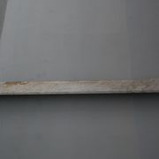 Old fireplace in white marble veined Louis XVI