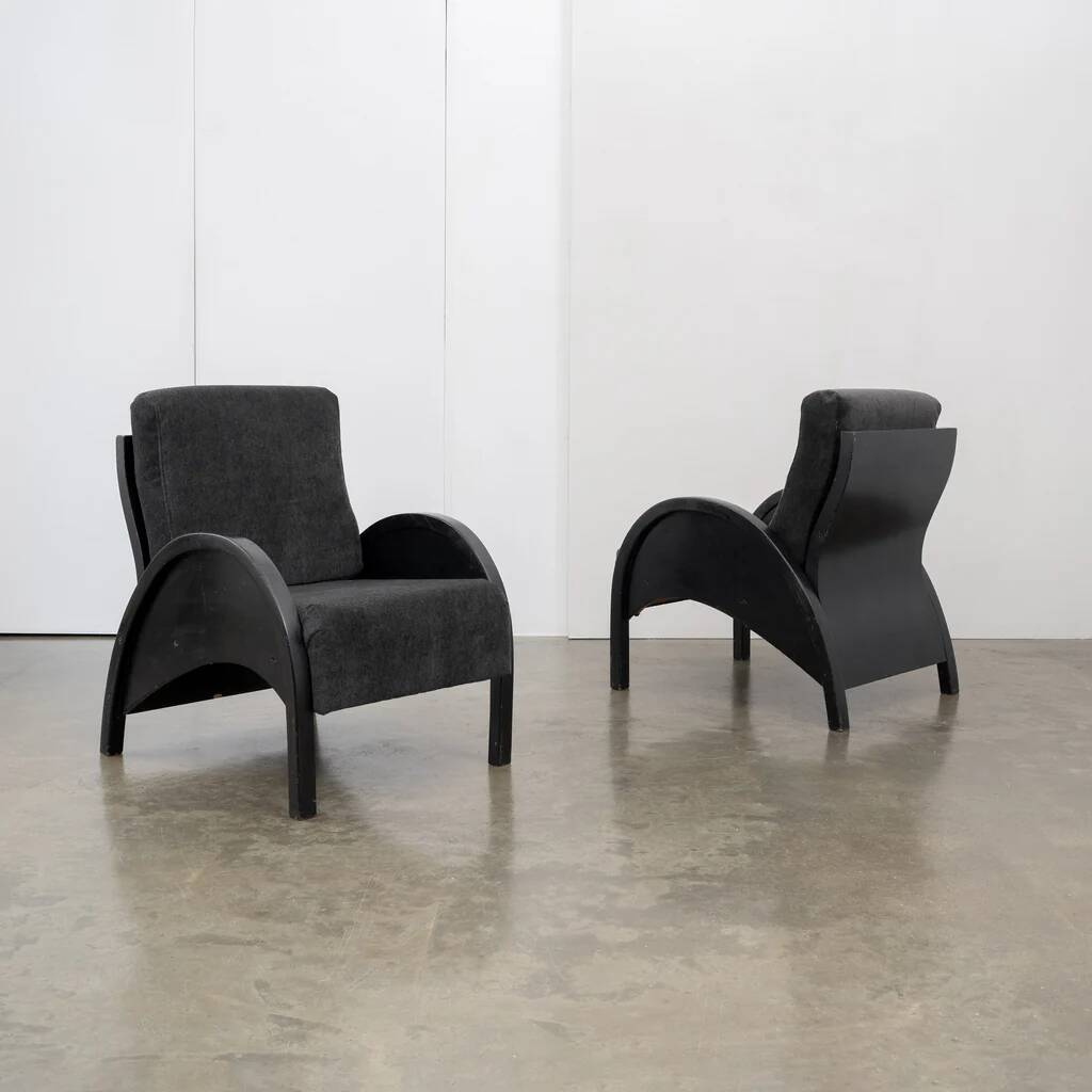 Modernist armchairs, c.1950