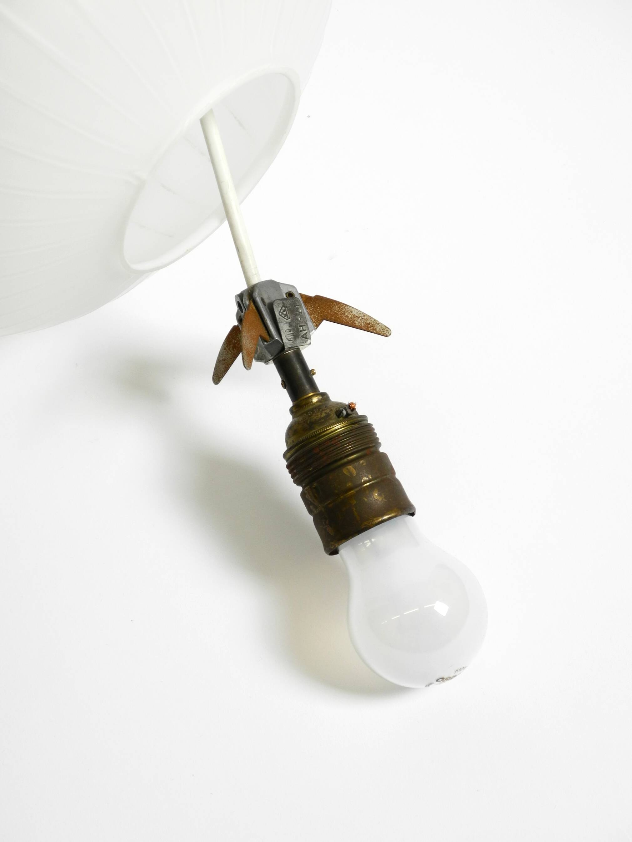 Aloys Gangkofner Mid Century Glass Pendant Lamp by Peill & Putzler