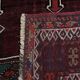 Hand-knotted rug of 308x210cm in oriental style with mainly red colours