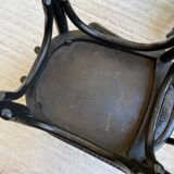 Lot 11 black Baumann bistro chairs