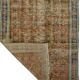 Tapis Oushak Ancien en Longueur – Couleurs Terre & Bleu, 104 x 260 cm