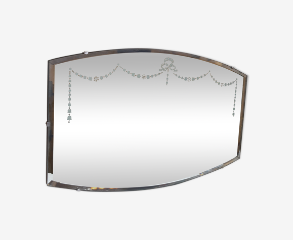 Miroir art déco 41x69cm