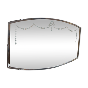 miroir art déco 41x69cm