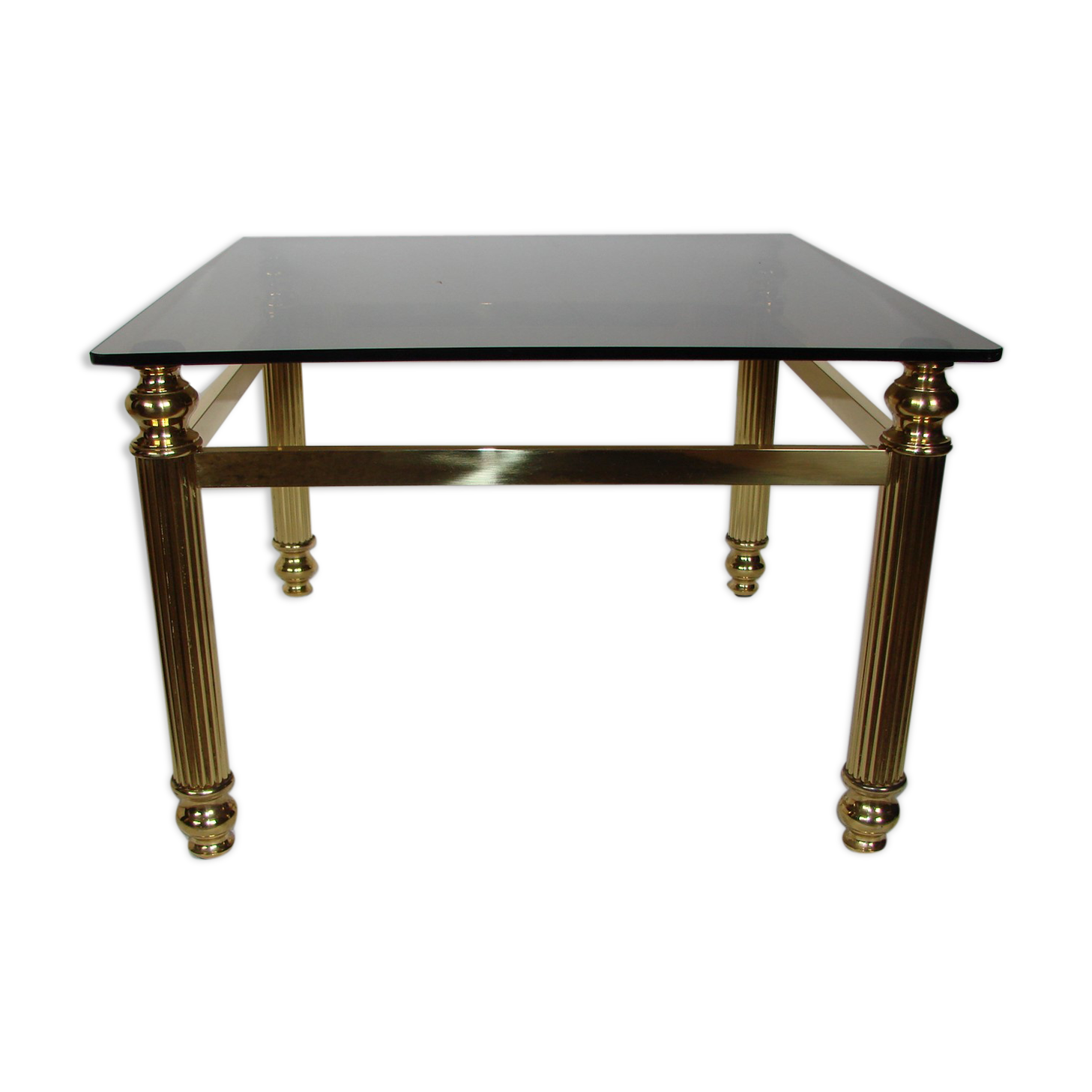 Brass coffee table, 1960s