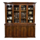 Victorian library with 8 doors, 19th century in mahogany.